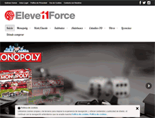 Tablet Screenshot of elevenforce.com